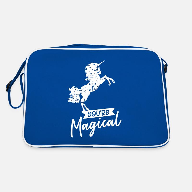 LICORNE VOUS ÊTES MAGIQUE Sac Retro