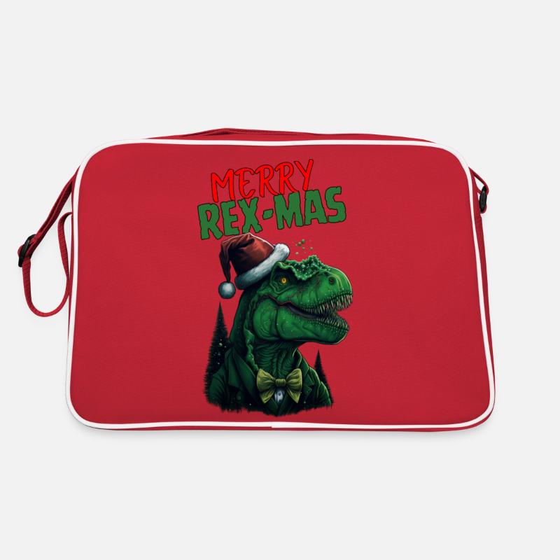 Merry Rex-Mas Retro Bag