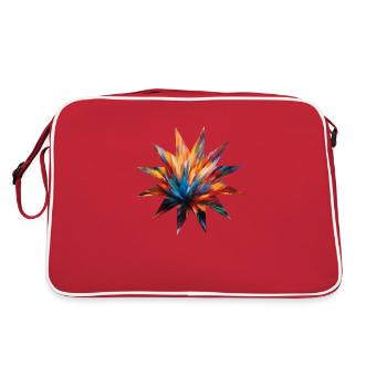 Colorful Color Explosion - ApriNoeScor - Retro Bag - red/white - Back