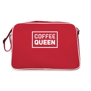 Dicton de café - Sac Retro - rouge/blanc - Dos