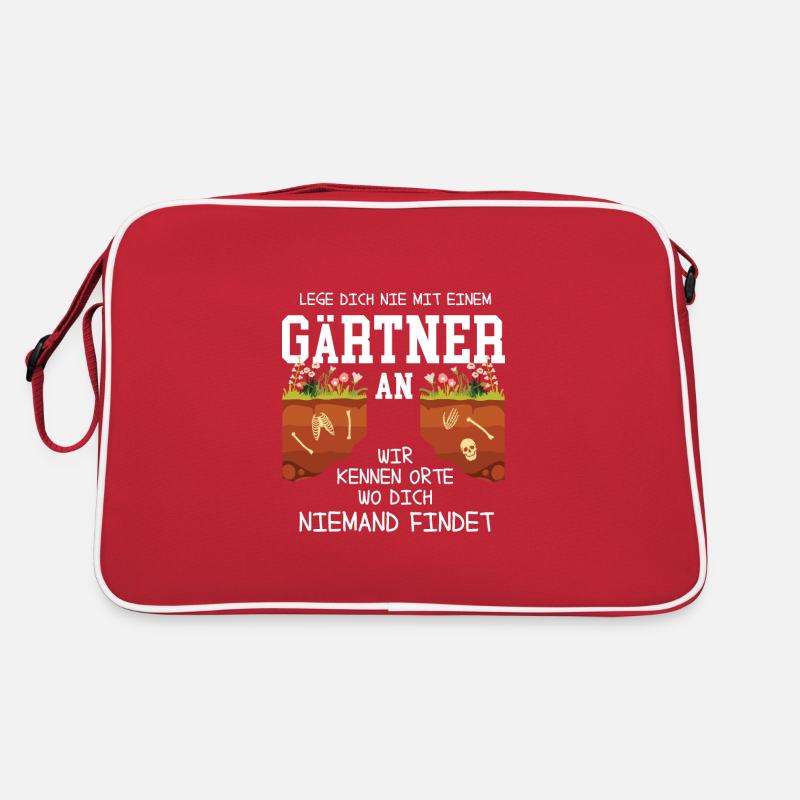 Retro Gärtner Garten Gärtner Hobbygärtner Retro Tasche