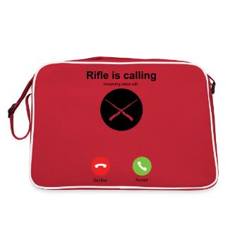 Mon fusil m’appelle - Sac Retro - rouge/blanc - Dos