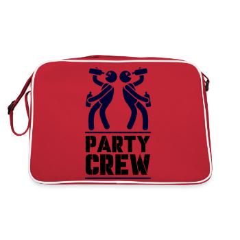 Équipage de fête - Sac Retro - rouge/blanc - Dos