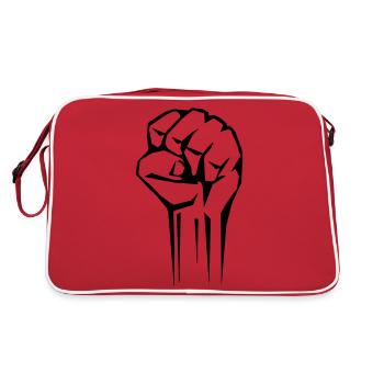 Faust 01 - Sac Retro - rouge/blanc - Dos
