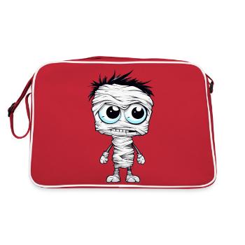 Ancient Silence: The Pure Mummy Mystique! - Retro Bag - red/white - Back
