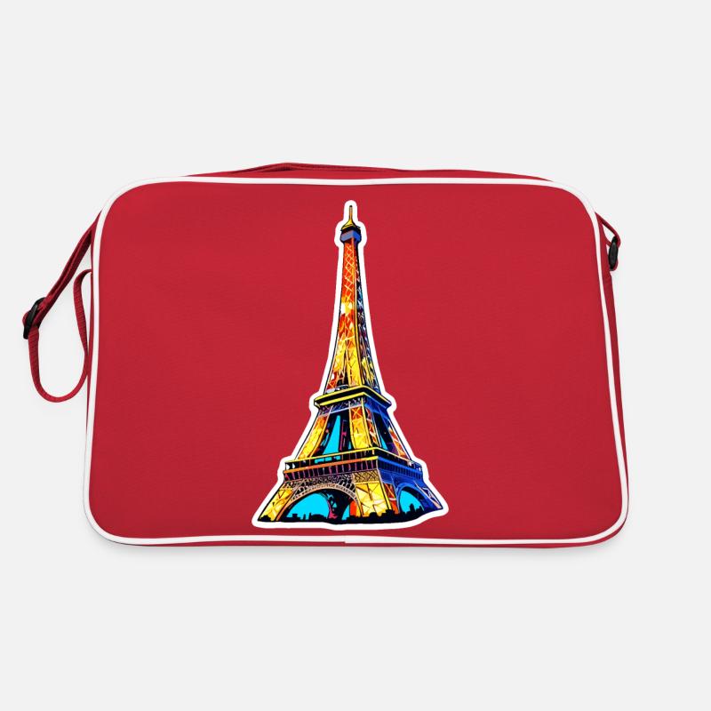 Eiffel tower #20 Sac Retro