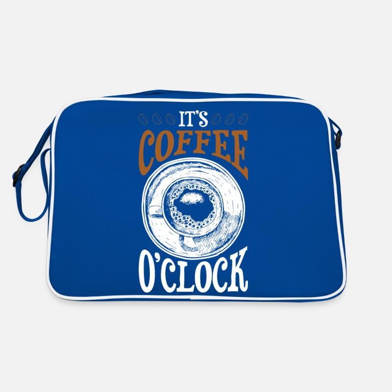Its Coffee o'clock Retro Tasche