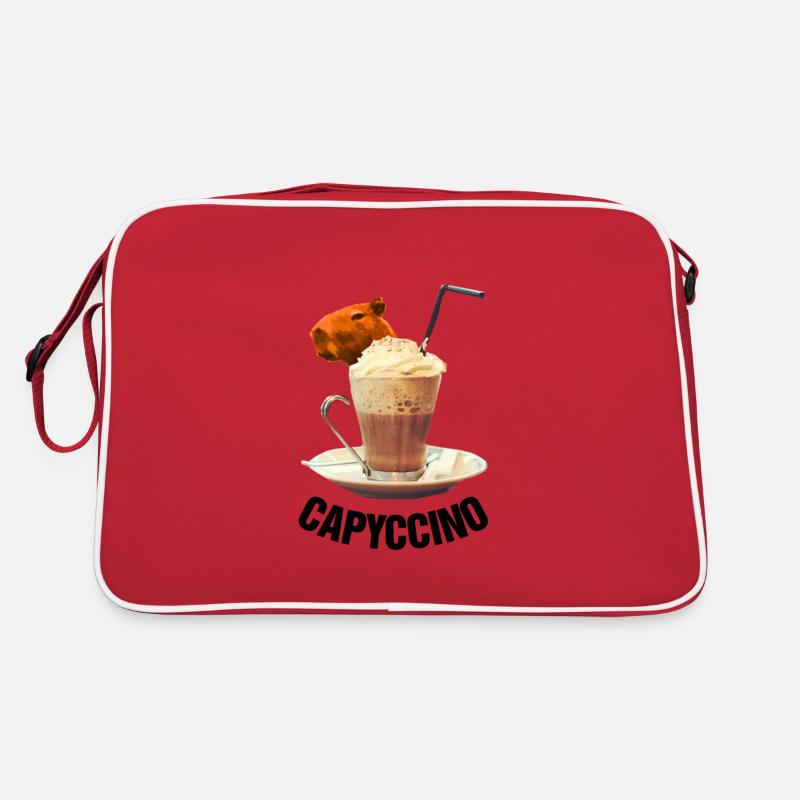 capybara niedlich Retro Tasche