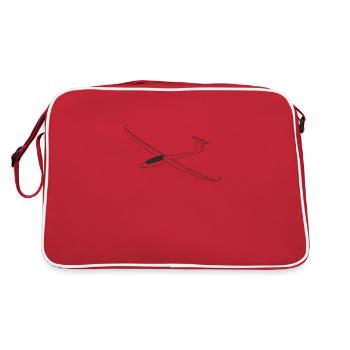 disus xl glider glider glider glider - Retro Bag - red/white - Back