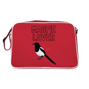 J’adore Magpie Birds Bird Magpie - Sac Retro - rouge/blanc - Dos