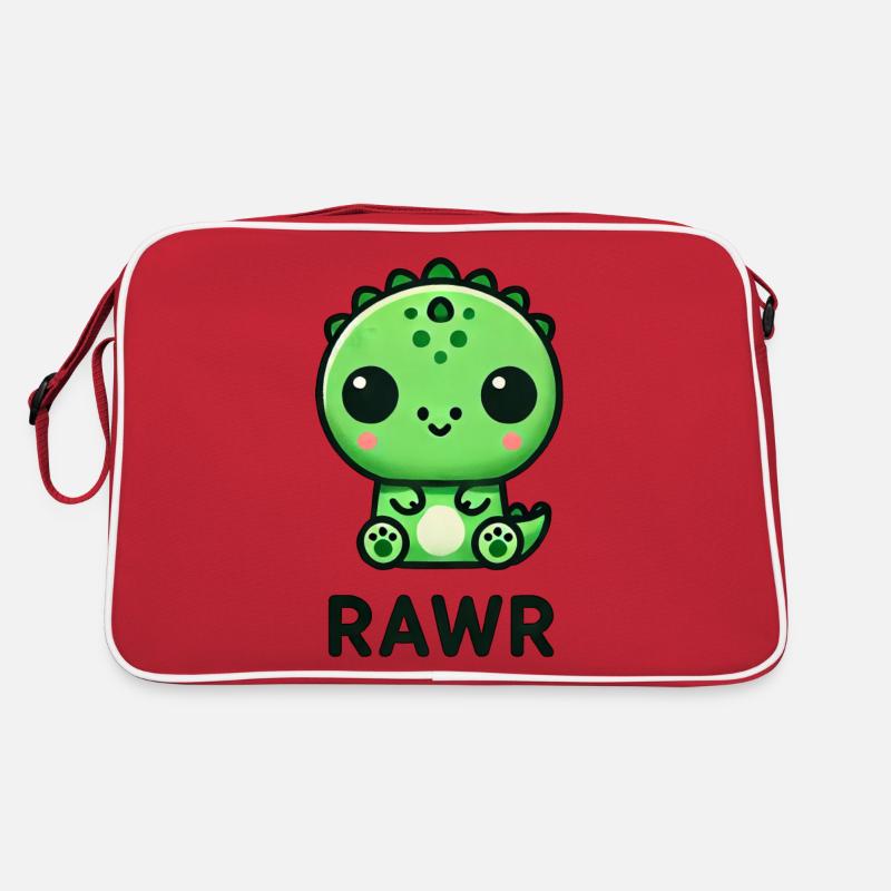 Mignon Dino T-Rex Chibi Rawr Sac Retro