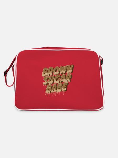 Juneteenth Black History Day Pride Gift - Retro Bag - red/white - Back