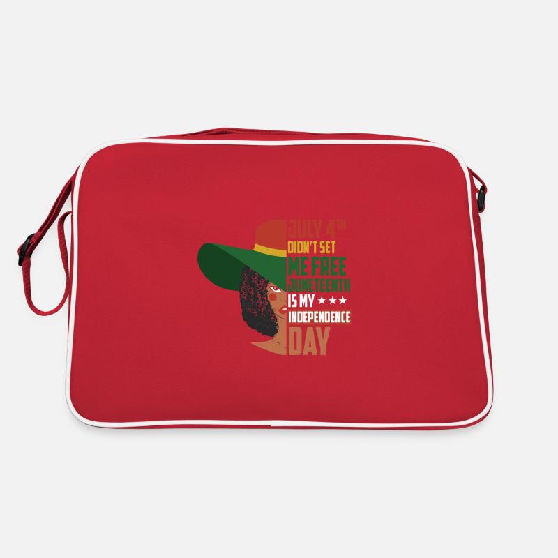 Juneteenth Black History Day Pride Geschenk Retro Tasche