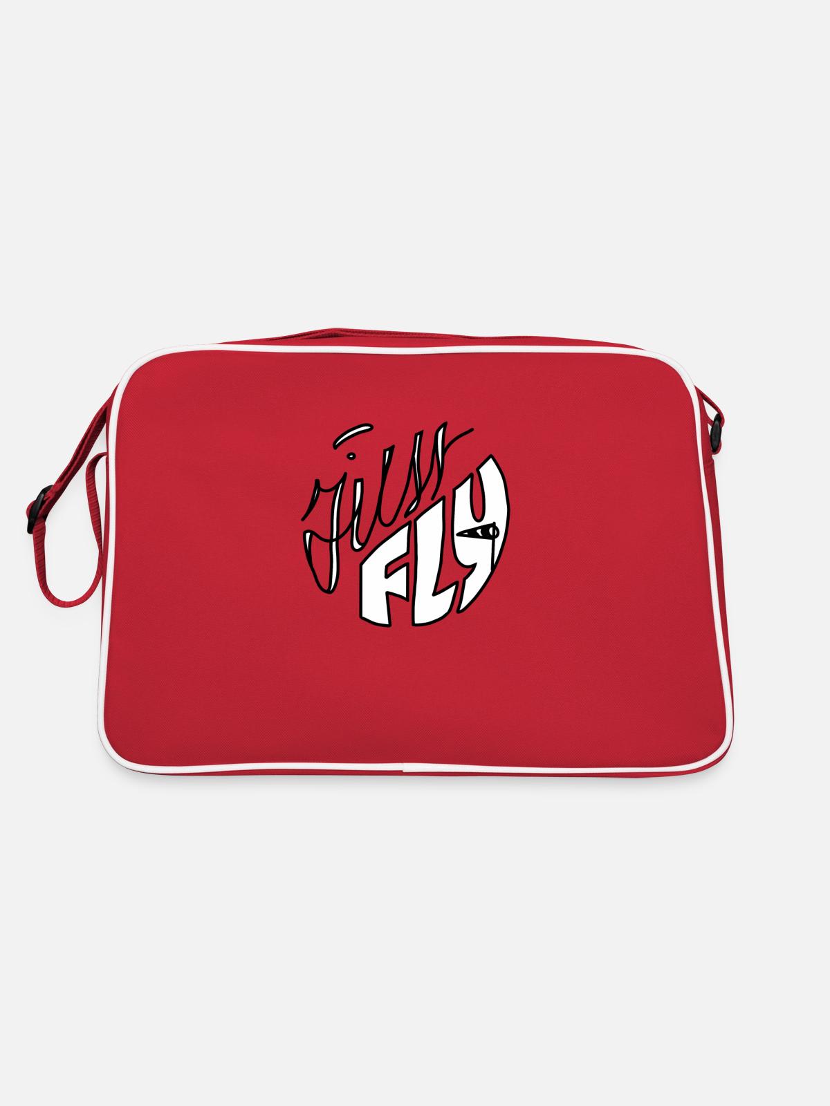 Il suffit de voler - Sac Retro - rouge/blanc - Dos