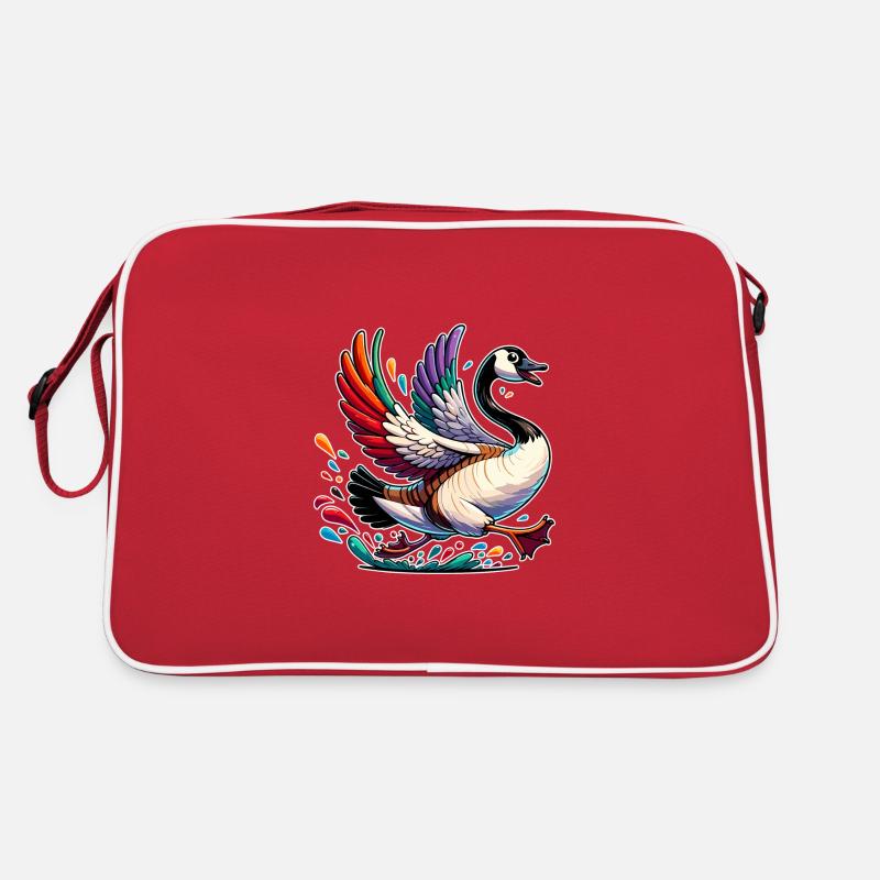 Belle bernache canadienne Sac Retro