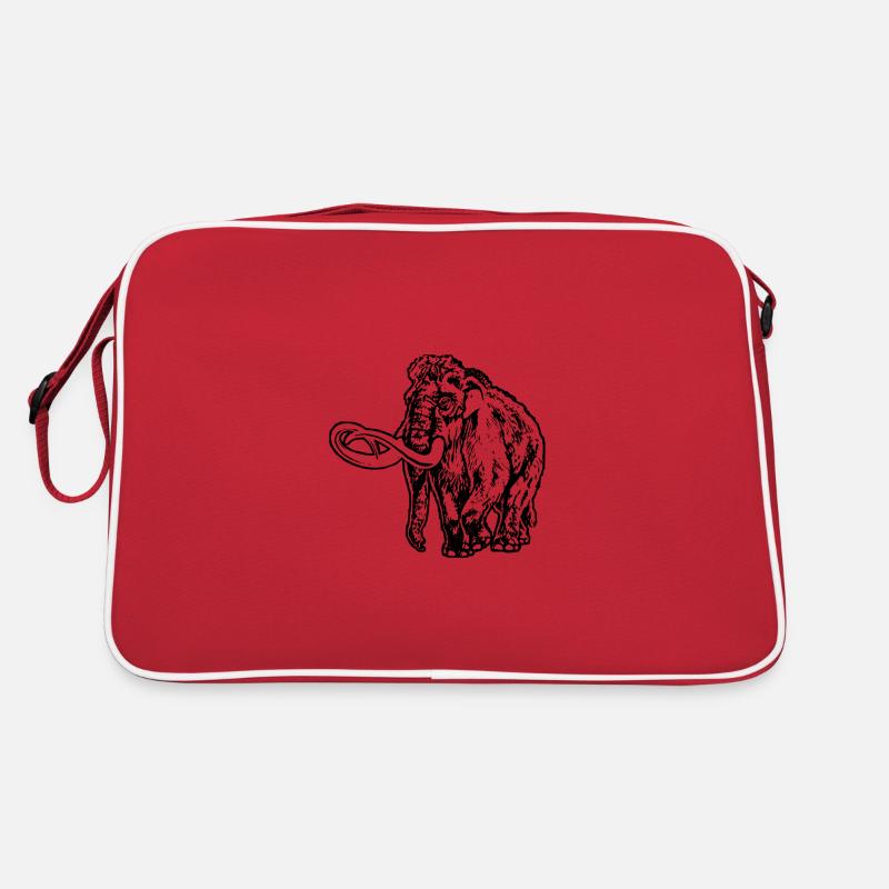 Mammut - Retro Tasche - Rot/Weiß