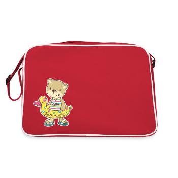 Sauveteur Bär - Sac Retro - rouge/blanc - Dos