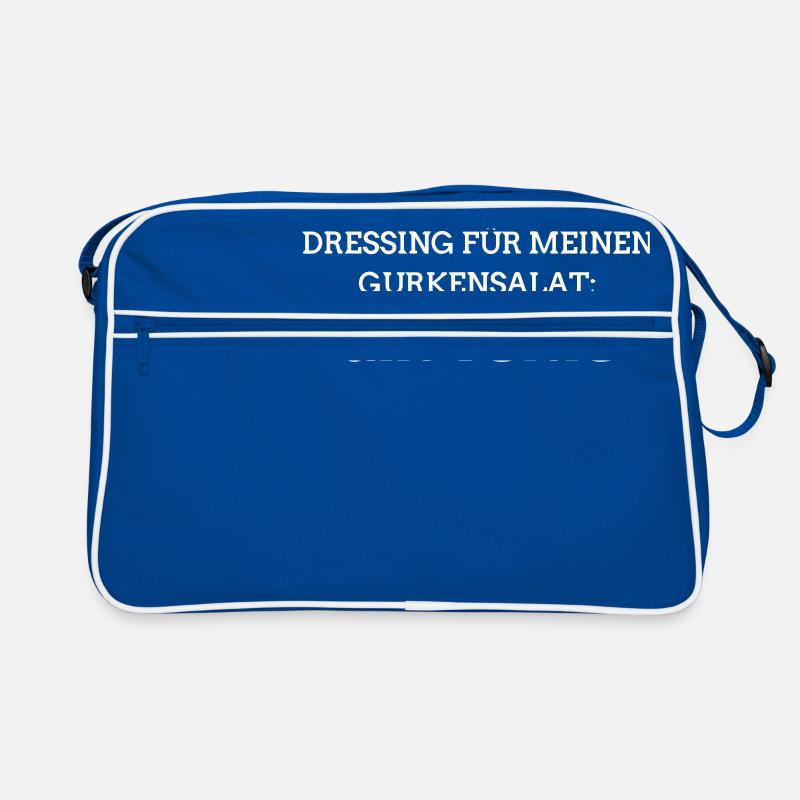 Gin tonic tshirt Retro Tasche