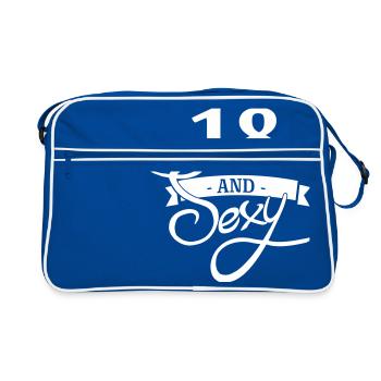 18 and sexy - Sac Retro - bleu/blanc - Devant