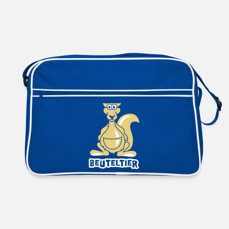 Känguru - Beuteltier - 2C Retro Tasche
