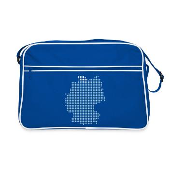 Schleswig-Holstein - Kiel et Lübeck - Sac Retro - bleu/blanc - Devant