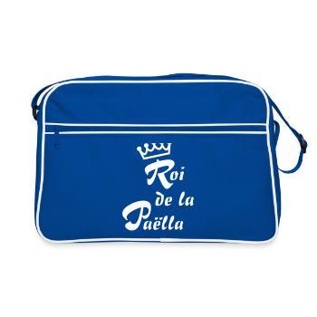 Paella king - Retro Bag - blue/white - Front