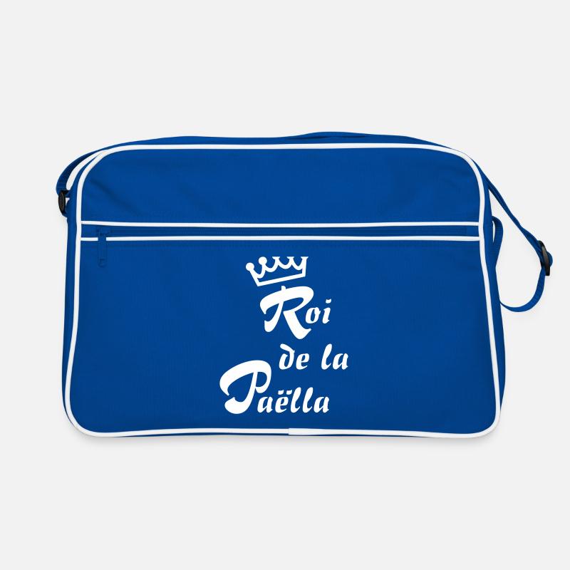Roi paëlla - Retro Tasche - Blau/Weiß