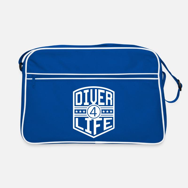 Diver 4 Life (crest) Retro Bag