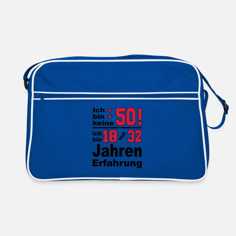Geburtstag 50 Retro Tasche