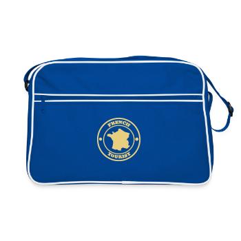 French Tourist - Sac Retro - bleu/blanc - Devant