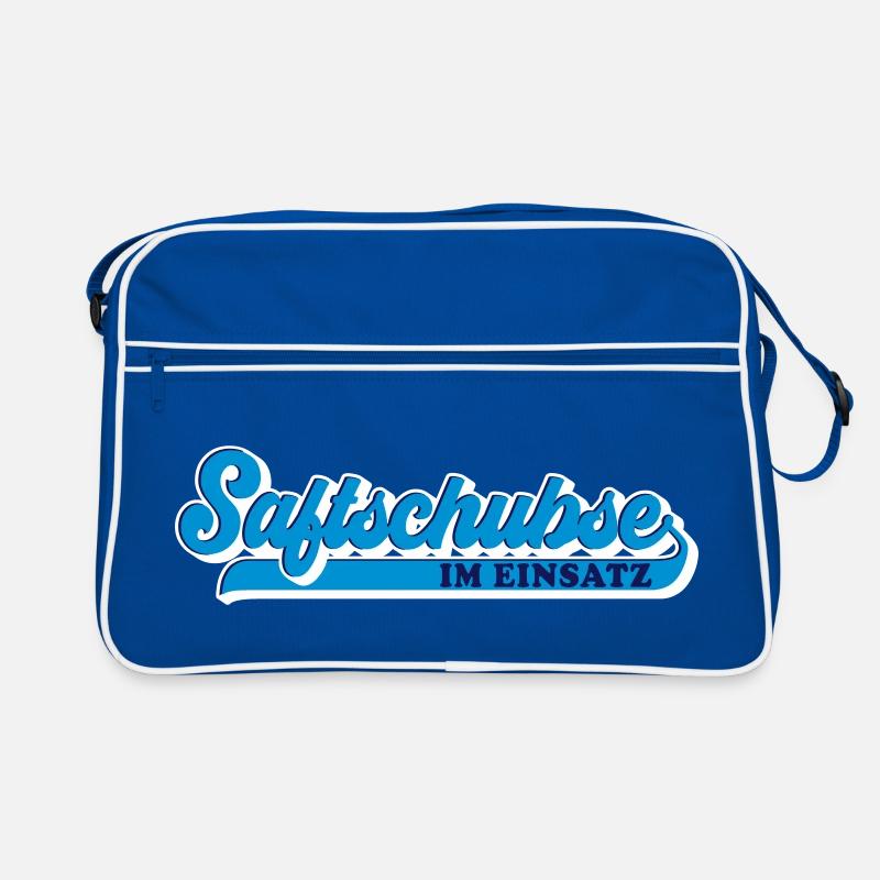 Farben änderbar | Saftschubse im Einsatz Retro Tasche