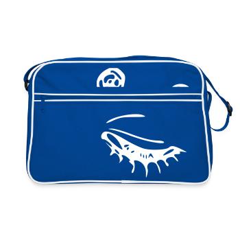 Smiley - Sac Retro - bleu/blanc - Devant