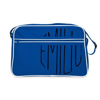 Cadeau Emilio - Sac Retro - bleu/blanc - Devant