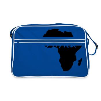 Afrique continent Safari Roots of Reggae Music wild - Sac Retro - bleu/blanc - Devant