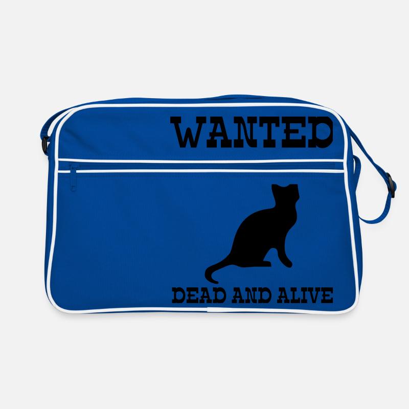 Wanted Schrödinger's Cat - Dead And Alive Sac Retro