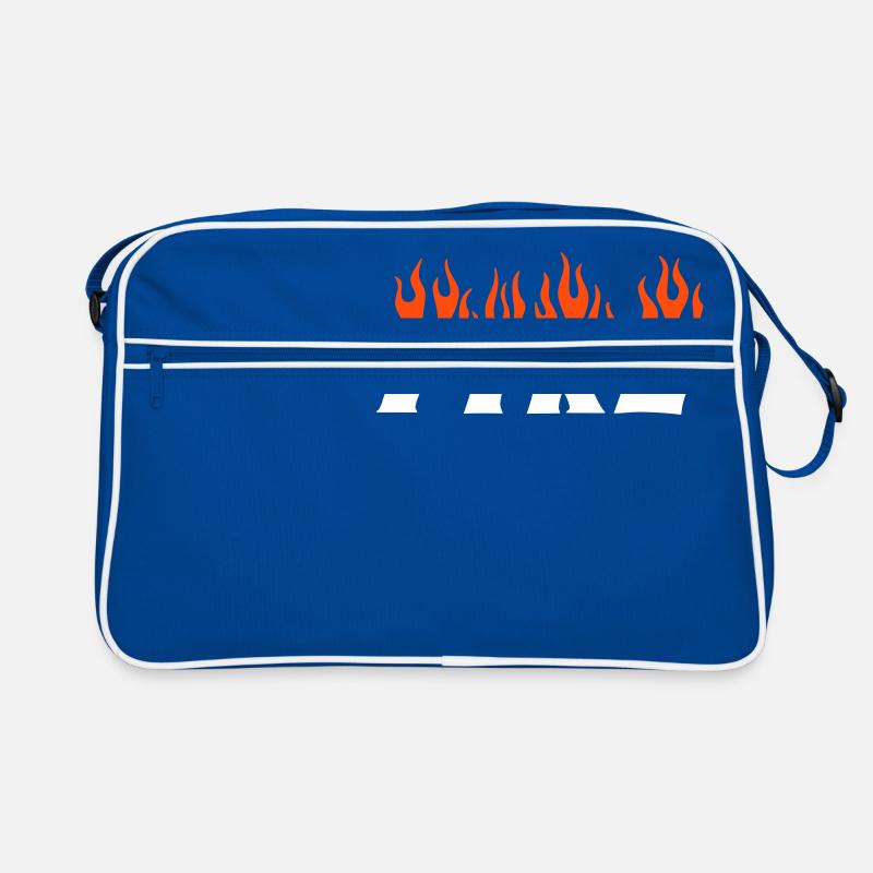 fire - Feuer Retro Tasche