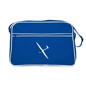 Planeur Vol à voile Planeur - Sac Retro - bleu/blanc - Devant