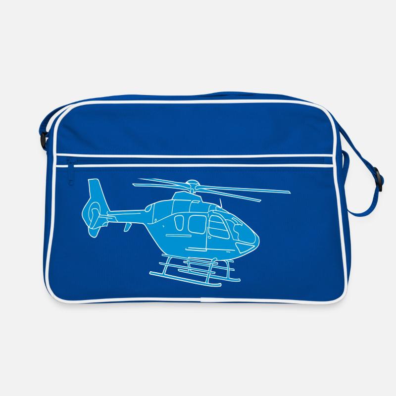 Hélicoptère 2 Sac Retro