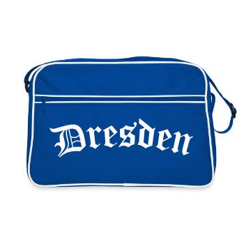 Dresden - My city - Retro Bag - blue/white - Front