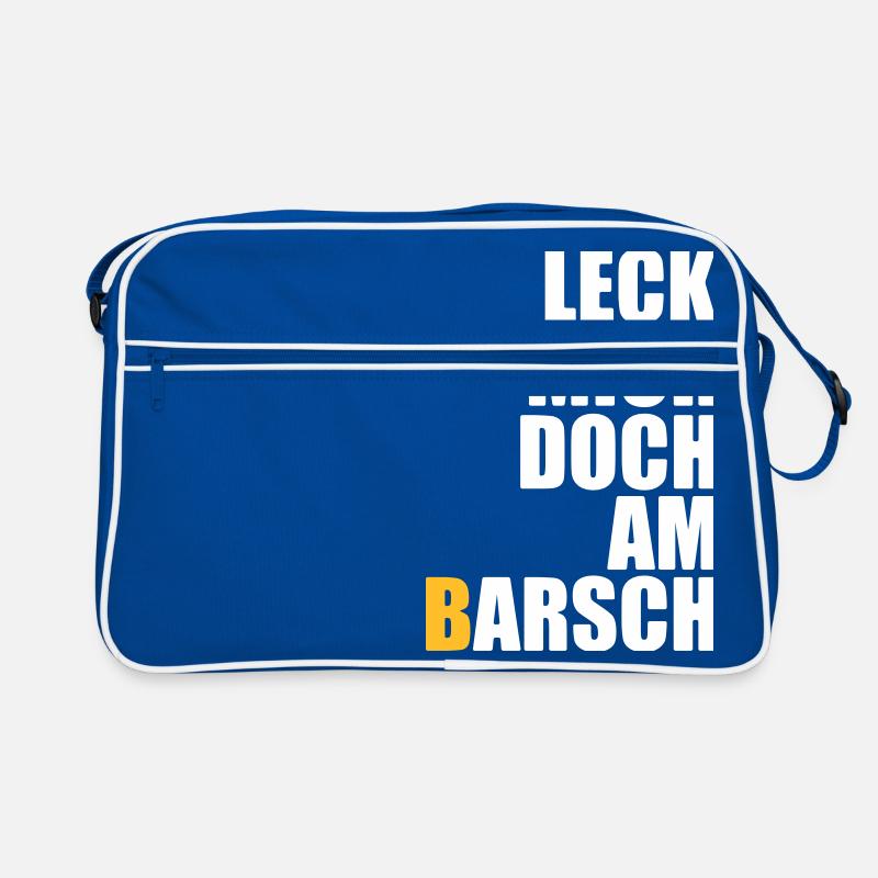 Lèche-moi à la perche - pêcheurs - pêche - poisson Sac Retro