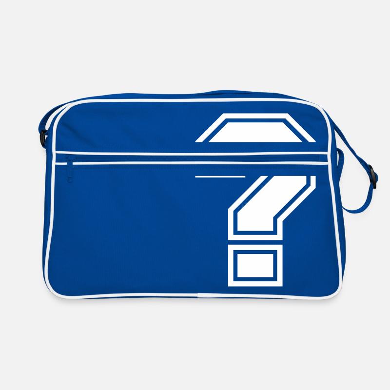 questionmark Retro Tasche