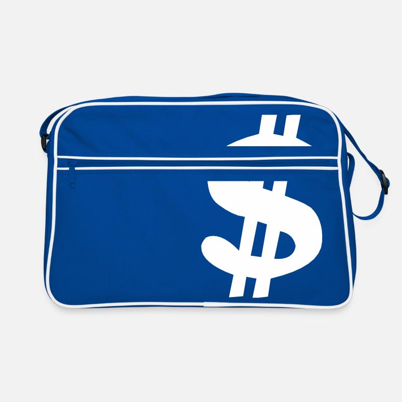 Dollarzeichen Retro Tasche