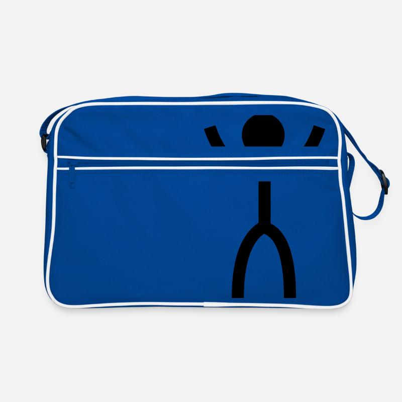 tshirt stickman standing Retro Bag