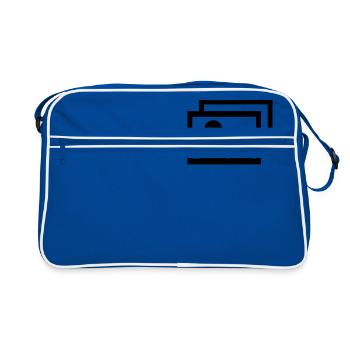 Photo - Sac Retro - bleu/blanc - Devant