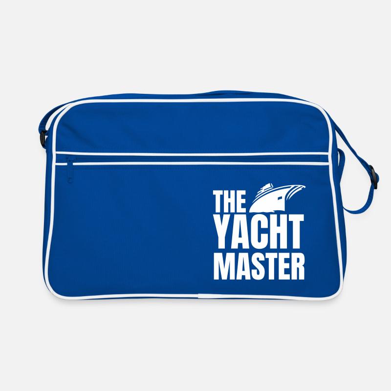 Yachtmaster - Retro Tasche - Blau/Weiß