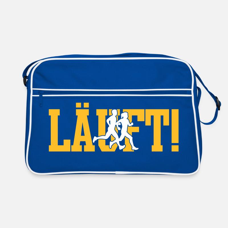 LÄUFT! Retro Tasche