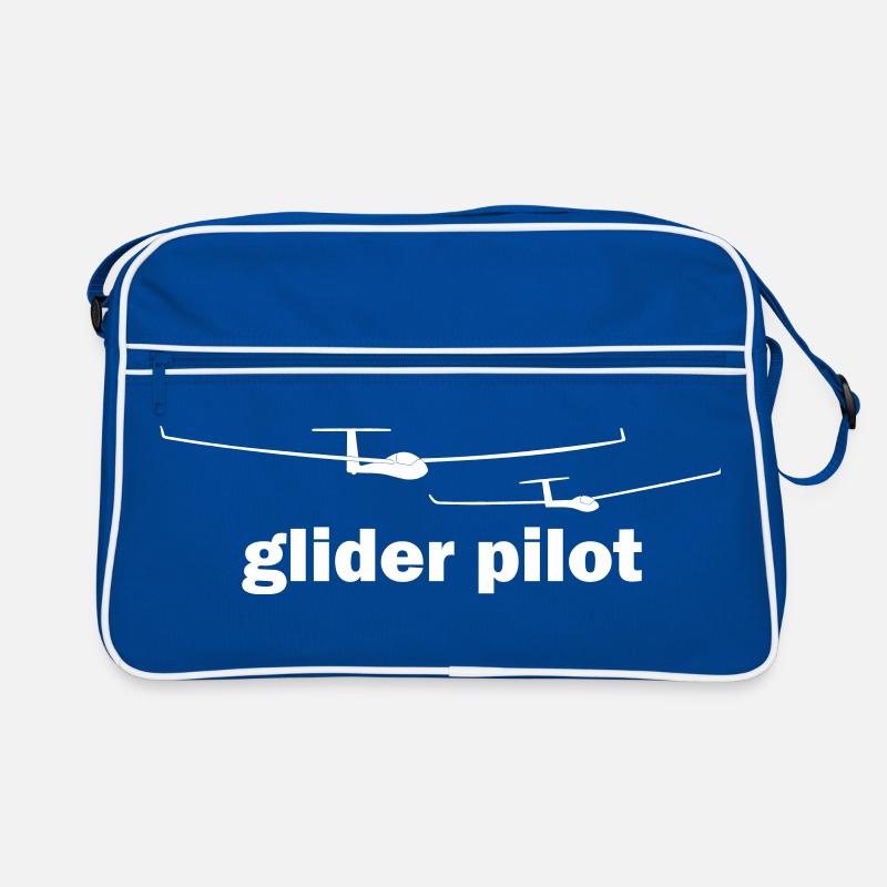 glider pilot Retro Tasche