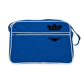 Golf emblème, Golf Emblem / Golf Crest - Sac Retro - bleu/blanc - Devant