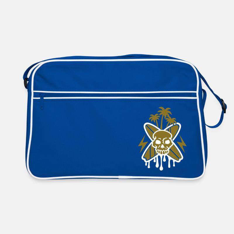 Surf (crâne & palmiers) Sac Retro