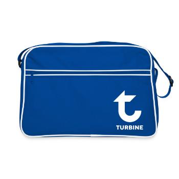 Turbine basics - Retro Bag - blue/white - Front